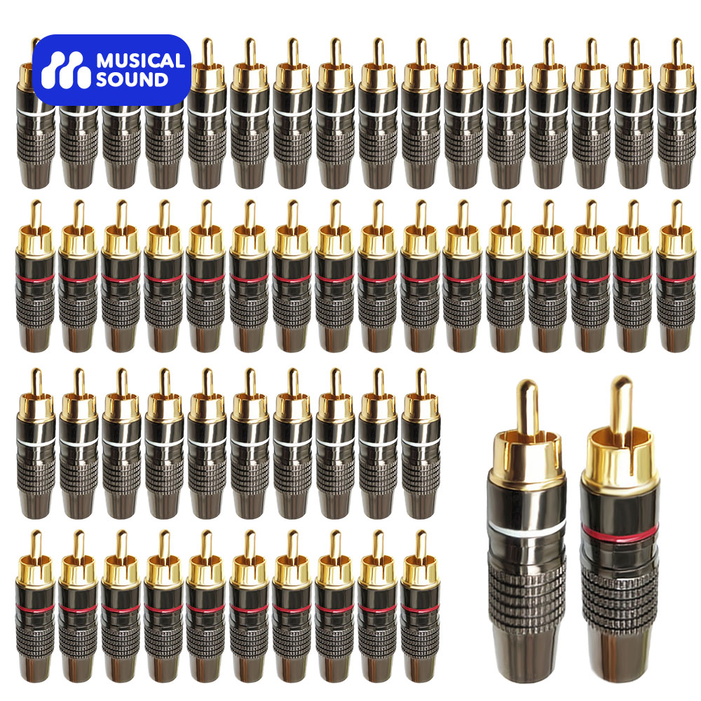 Audio Music Converter - Musical Sound Male RCA Plug Adapter