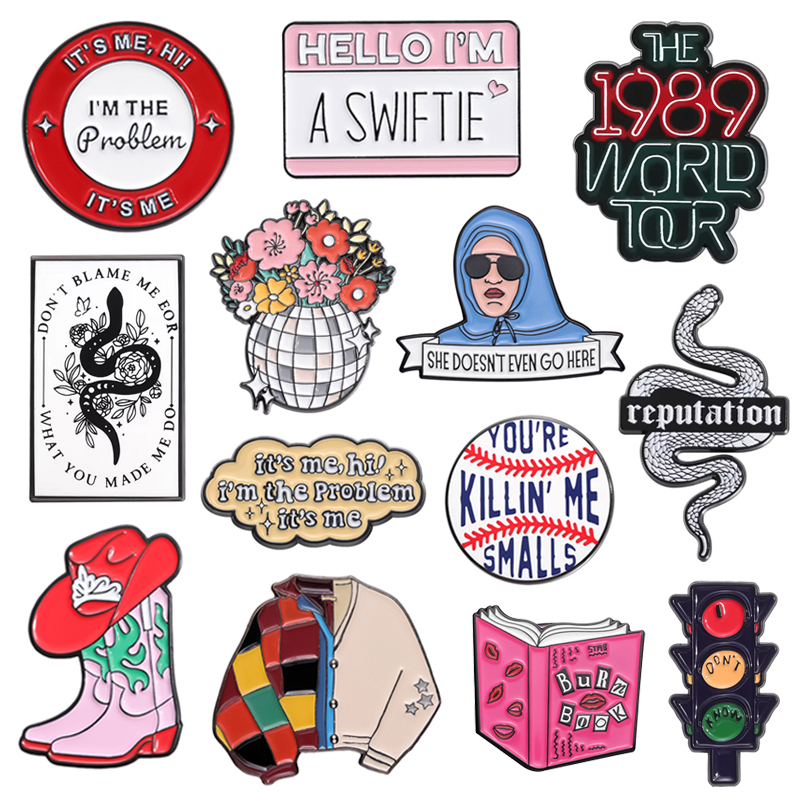 Audio Music Lollipop - Female Pop Singer Enamel Pins Music