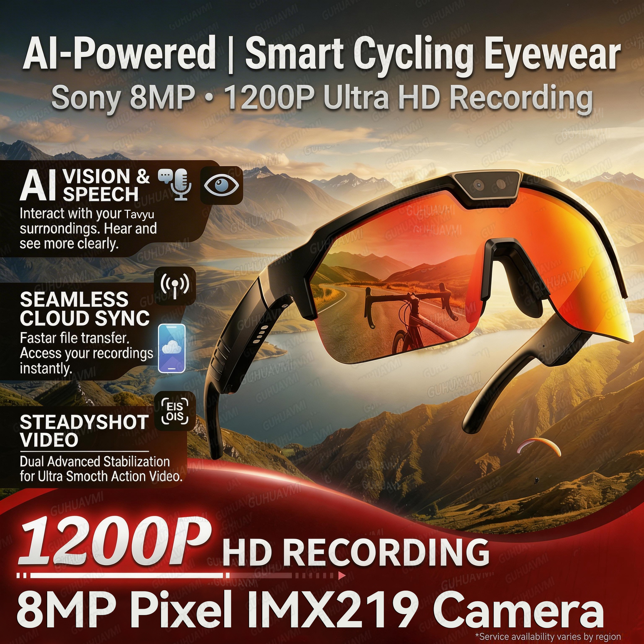 Audio Music To Video Ai - 2026New AI Smart Glasses 1200P Camera