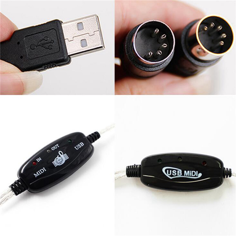 B50B-2X USB To MIDI 5Pin Cable - Audio Music Edit recensie en prijs