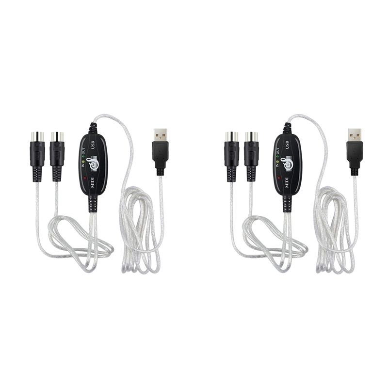 B50B-2X USB To MIDI 5Pin Cable - Audio Music Edit recensie en prijs