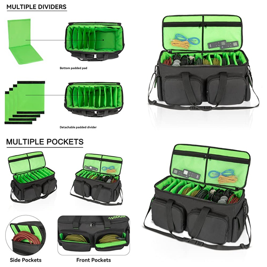 SAVIOUR DJ Cable File Bag, Det - Audio Music File recensie en prijs