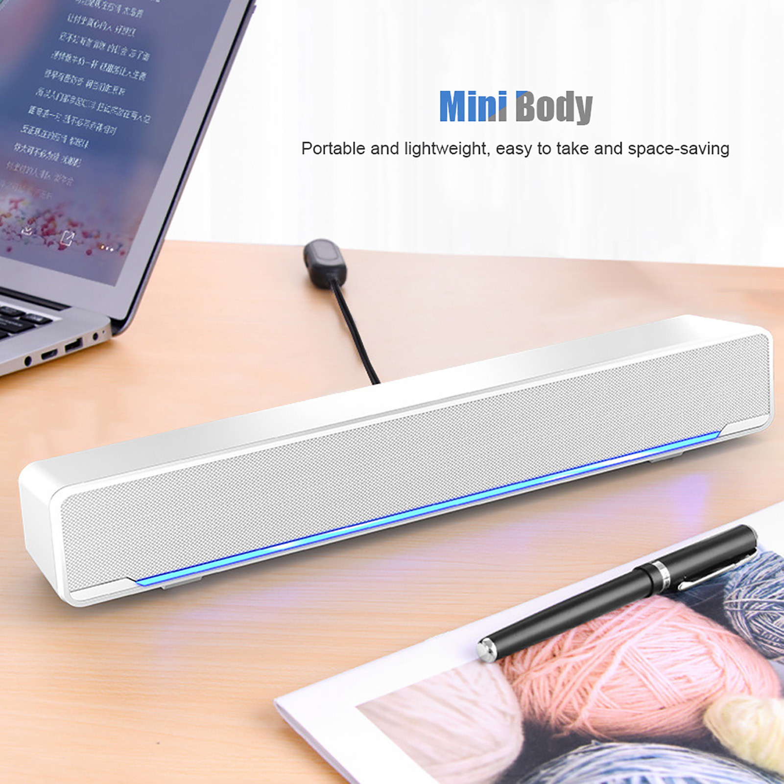 Portable Soundbar USB Wired St - Audio Music Player Pc recensie en prijs