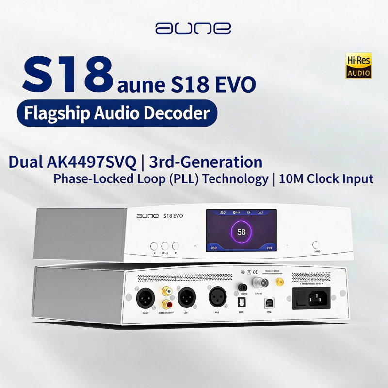 AUNE S18 Evo Dual AK4497Refere - Cable Xlr Balanced recensie en prijs