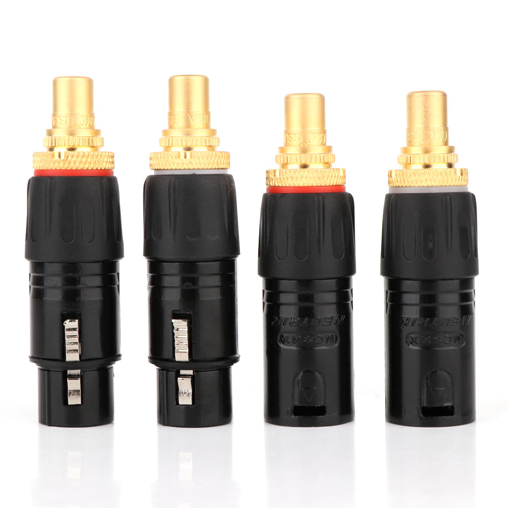 2PC NEUTRIK XLR male to RCA Fe - Cable Xlr Balanced recensie en prijs