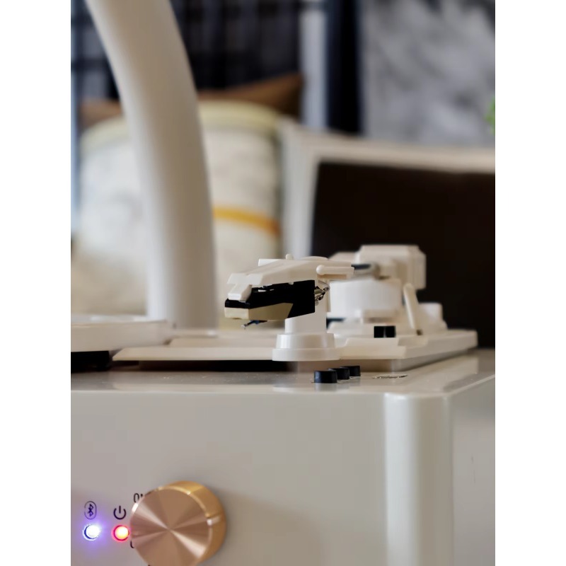 Elegant White Vinyl Record Pla - Audio Music Player Pc recensie en prijs