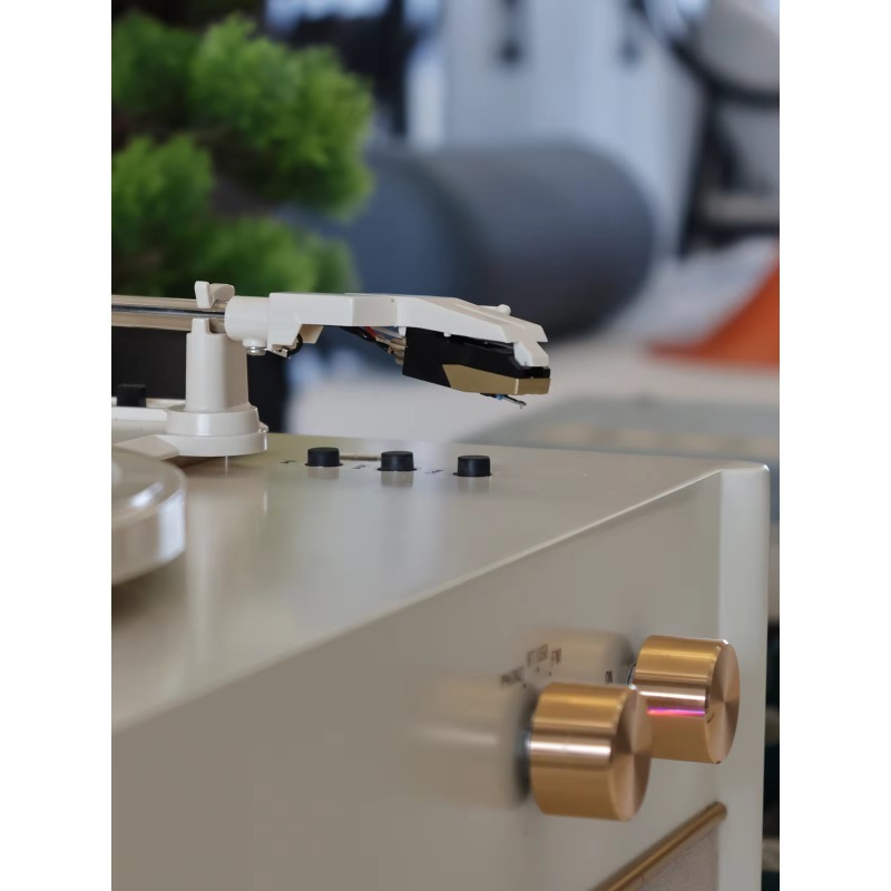 Elegant White Vinyl Record Pla - Audio Music Player Pc recensie en prijs