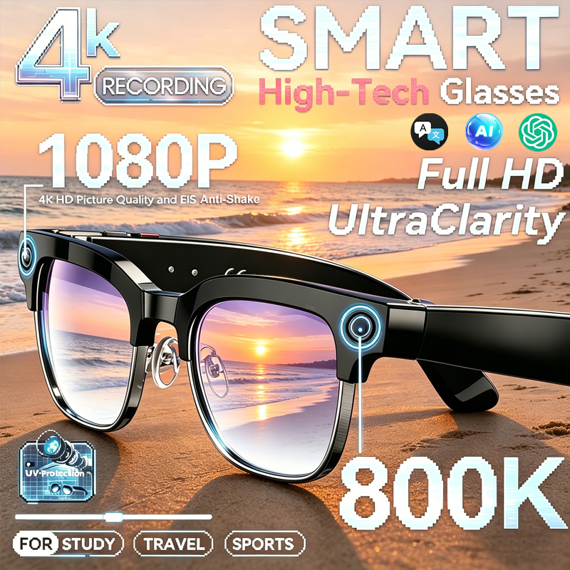 Smart Camera Glasses Photo and - Audio Music To Video Ai recensie en prijs