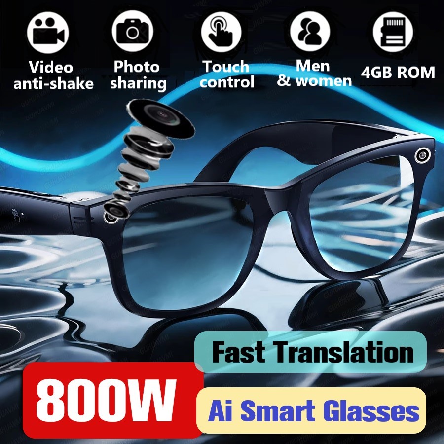 Trending Smart Sunglasses With - Audio Music To Video Ai recensie en prijs