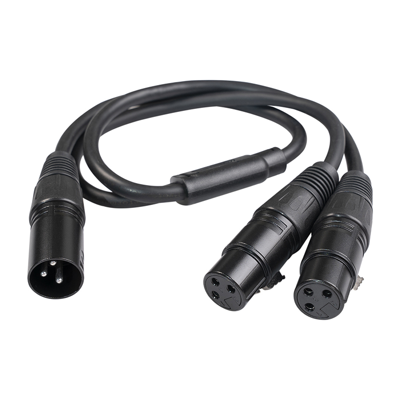 50cm XLR Splitter Cable Male t - Cable Xlr Balanced recensie en prijs