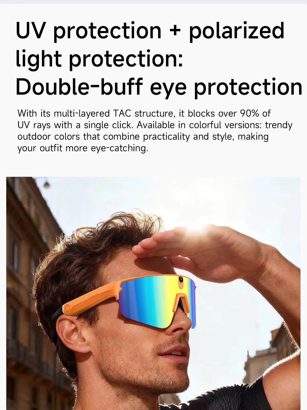 L805 AI Smart Glasses With 800 - Audio Music To Video Ai recensie en prijs