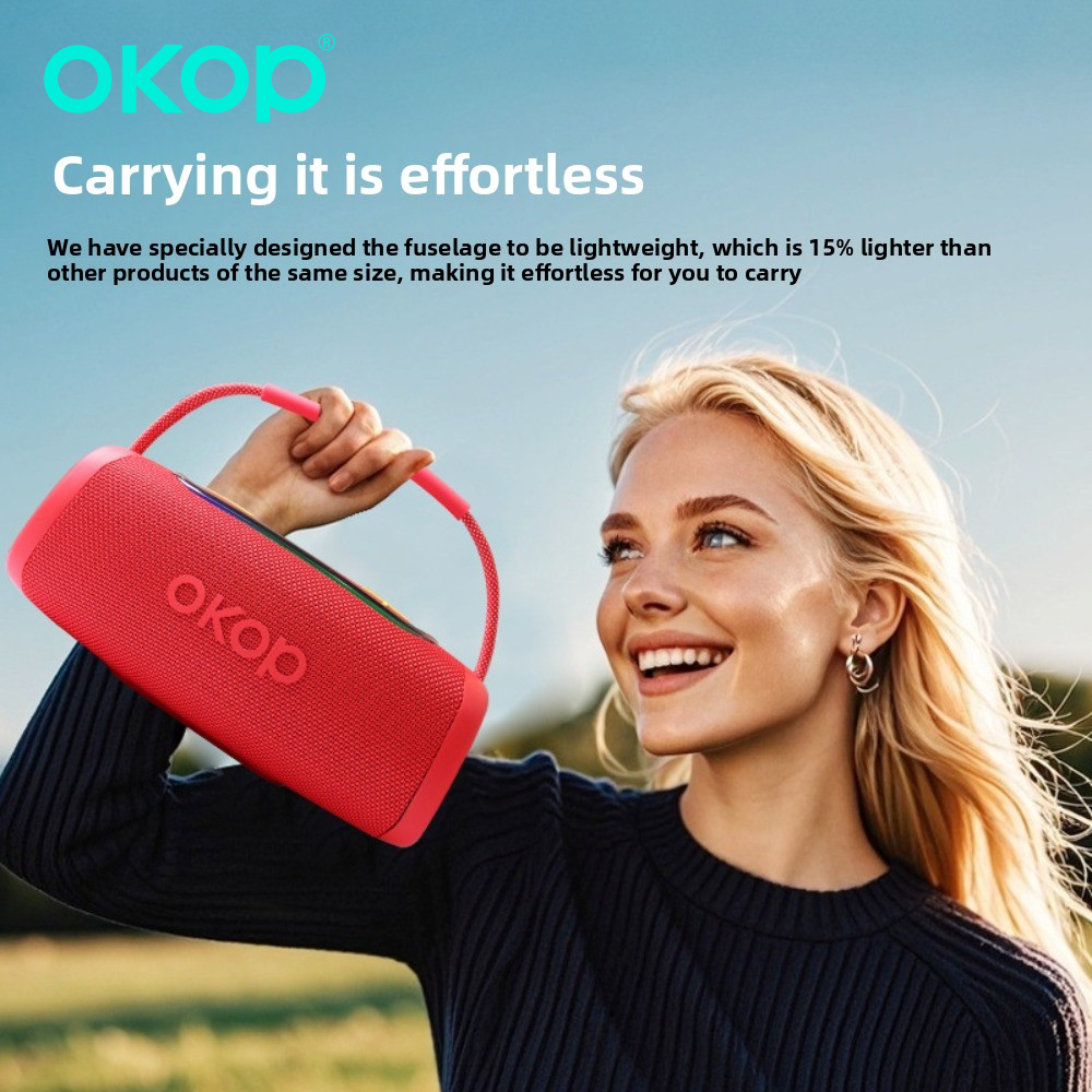 OKOP Bluetooth Speaker,Portabl - Audio Music To Video Ai recensie en prijs