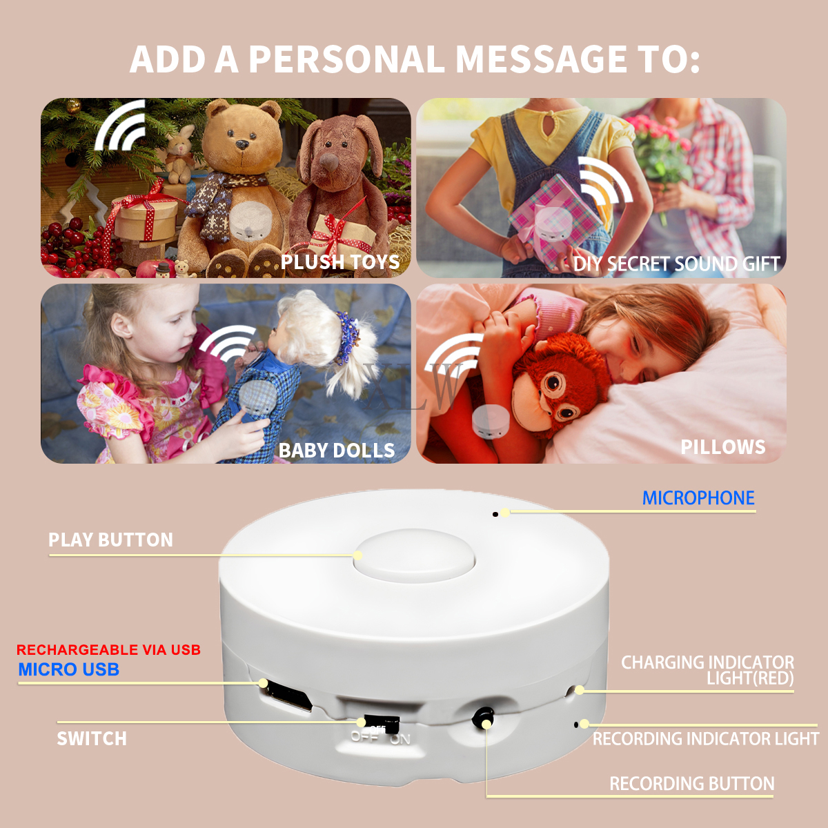 Small Music Box Button Play 19 - Audio Music Converter recensie en prijs