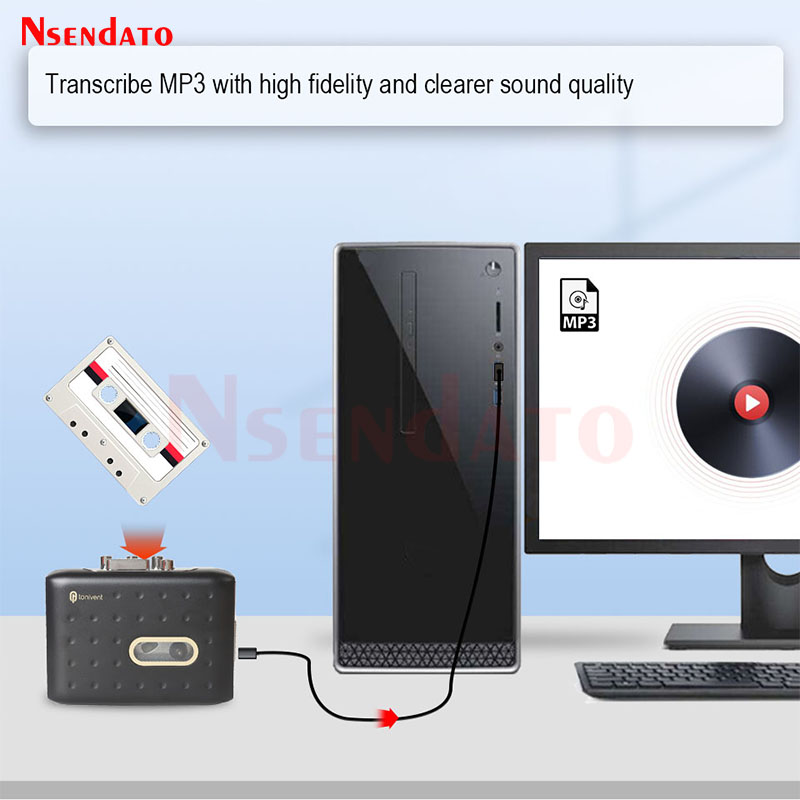 USB C Cassette Capture Player  - Audio Music Player Pc recensie en prijs