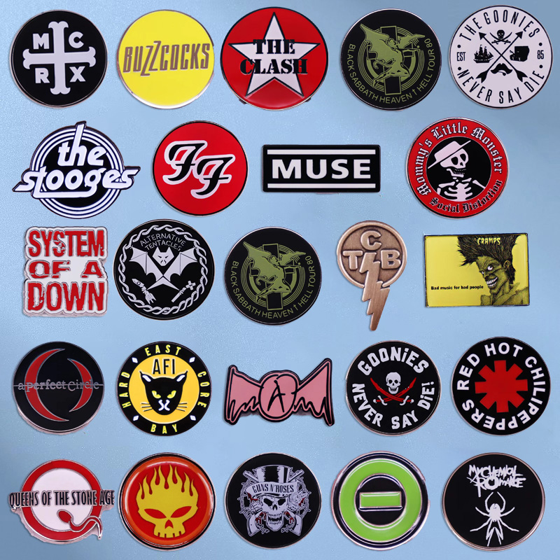 Pop Rock Band Enamel Pin Music - Audio Music Lollipop recensie en prijs