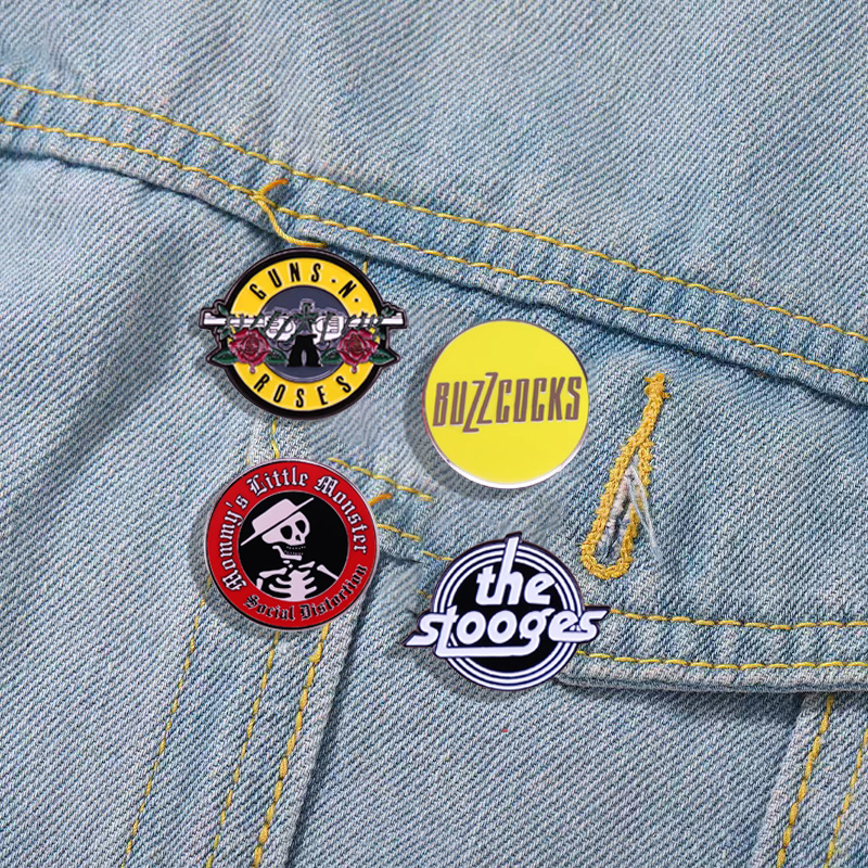 Pop Rock Band Enamel Pin Music - Audio Music Lollipop recensie en prijs