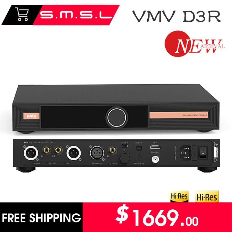 SMSL VMV D3R Flagship Edition  - Audio Music Edit recensie en prijs