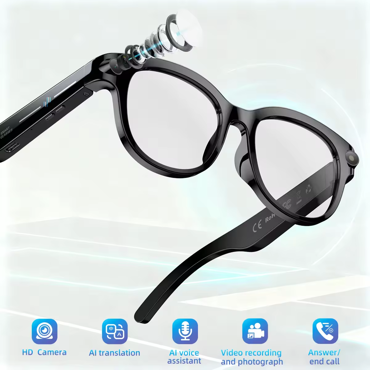 2026 New AI Smart Glasses with - Audio Music To Video Ai recensie en prijs