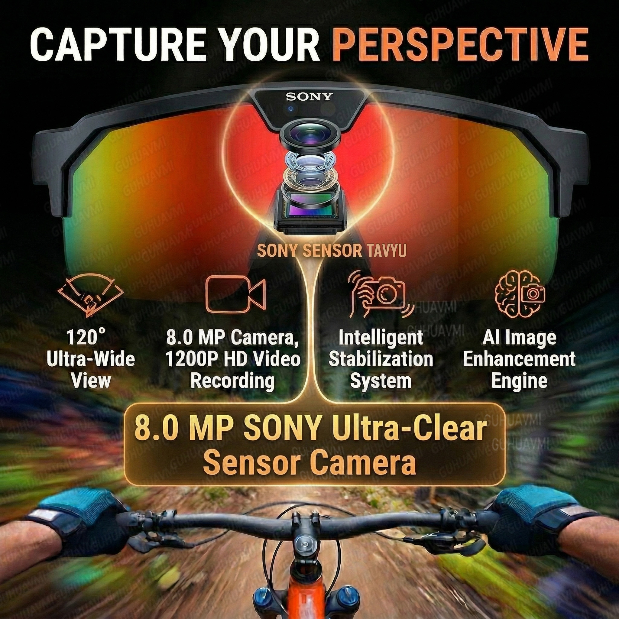 2026 Upgrade Smart Glasses wit - Audio Music To Video Ai recensie en prijs