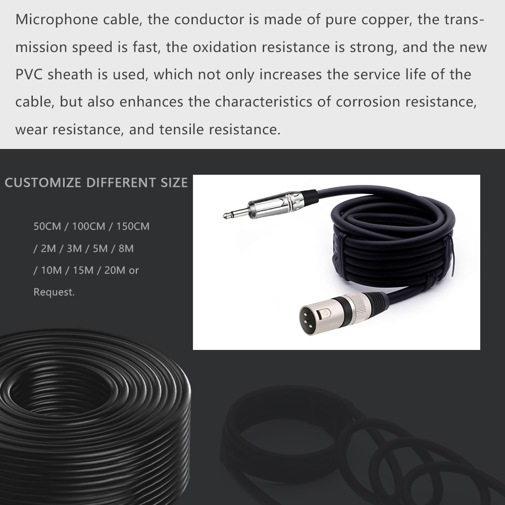 3.5mm Mono Jack Male to XLR Ma - Cable Xlr Balanced recensie en prijs