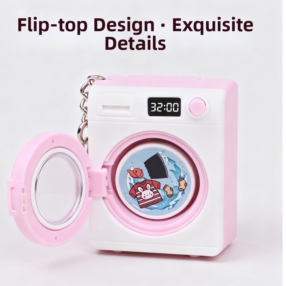 Funny Washing Machine Keychain - Audio Music Lollipop recensie en prijs