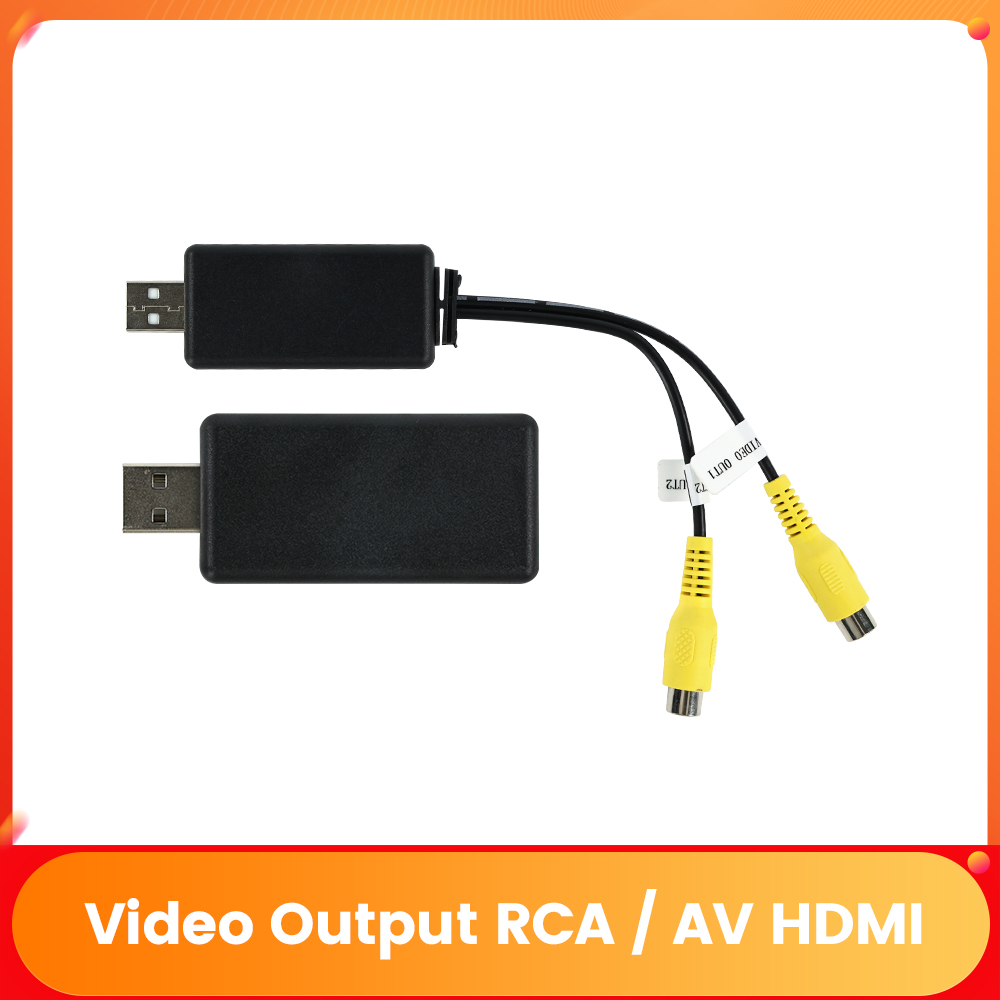 USB To CVBS RCA Video Output A - Audio Music Converter recensie en prijs