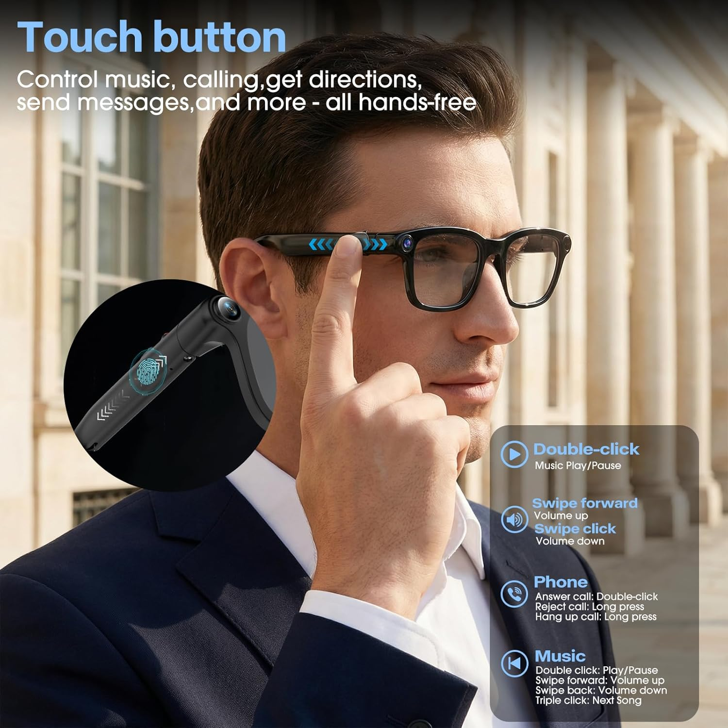 2026 New HD Smart Audio Glasse - Audio Music To Video Ai recensie en prijs