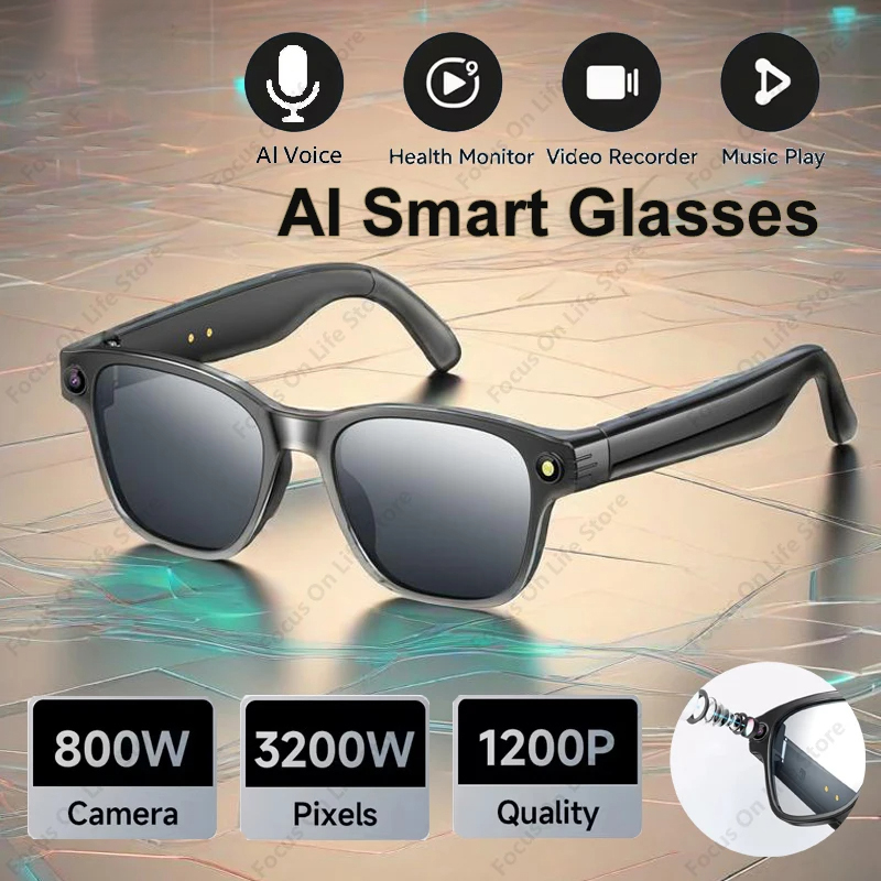 AI Smart Glasses 8 Million Cam - Audio Music To Video Ai recensie en prijs