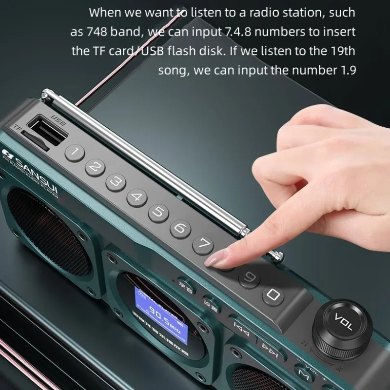 Portable F28 FM Radio Hi-fi So - Audio Music Volume recensie en prijs