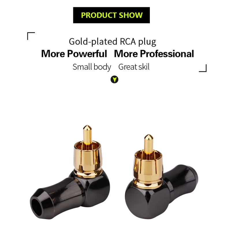 RCA Connectors Audio Plug Male - Audio Music Converter recensie en prijs