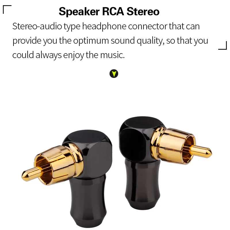 RCA Connectors Audio Plug Male - Audio Music Converter recensie en prijs