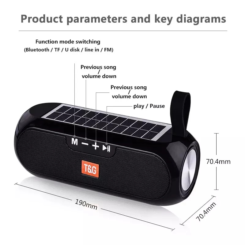 Solar Radio FM Outdoor Portabl - Audio Music Player Pc recensie en prijs