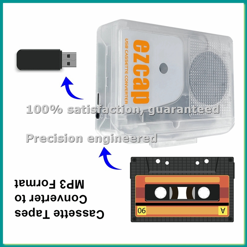 USB Cassette Player Stereo Tap - Audio Music File recensie en prijs