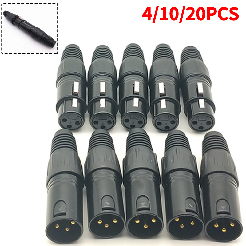 4/10/20PCS 3-Pin XLR Male to F - Cable Xlr Balanced recensie en prijs