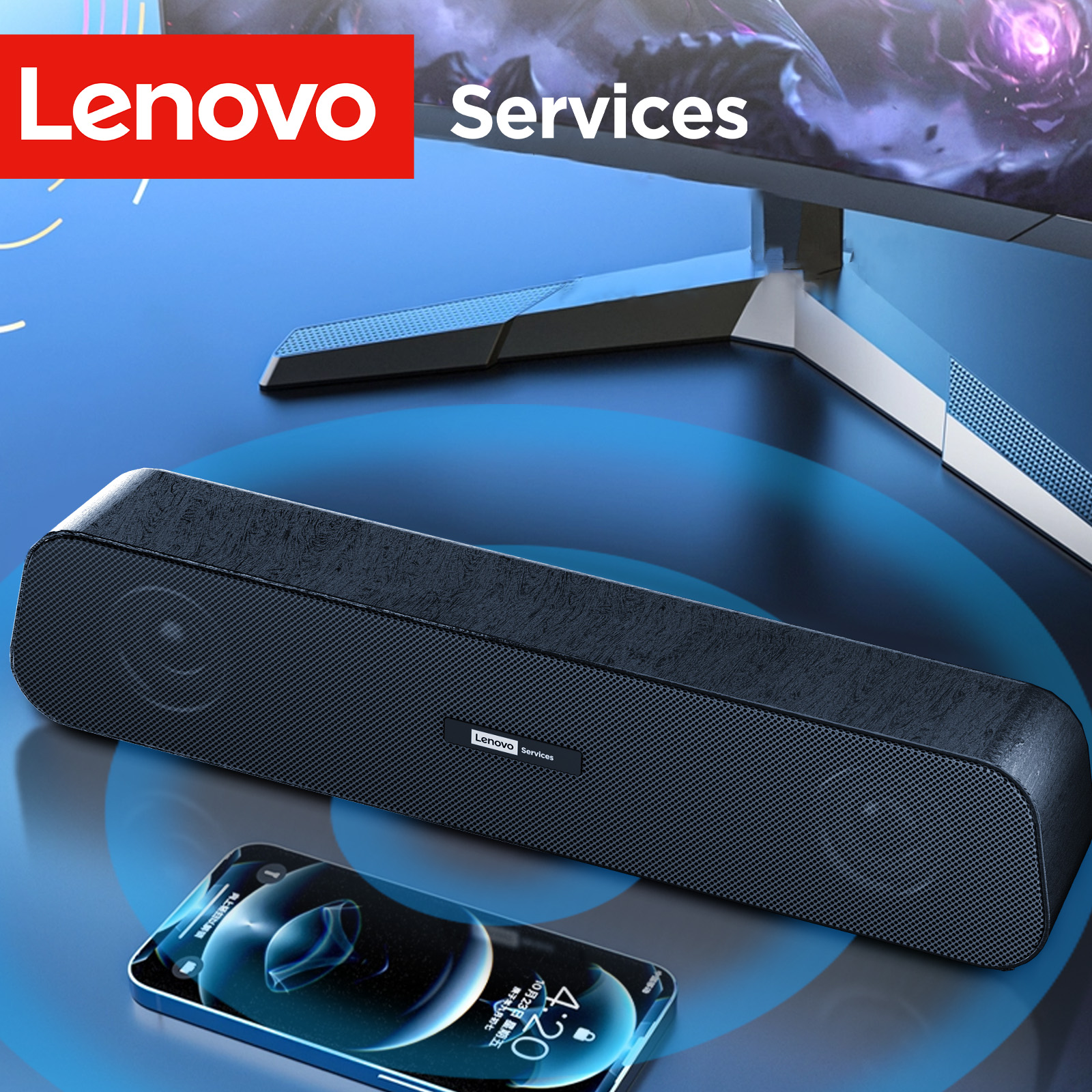 Lenovo USB Stereo Desktop Spea - Audio Music Player Pc recensie en prijs