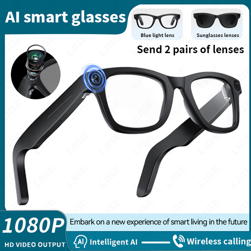 AI Smart Glasses Camera 800W B - Audio Music To Video Ai recensie en prijs
