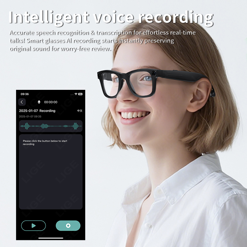 AI Smart Glasses Camera 800W B - Audio Music To Video Ai recensie en prijs