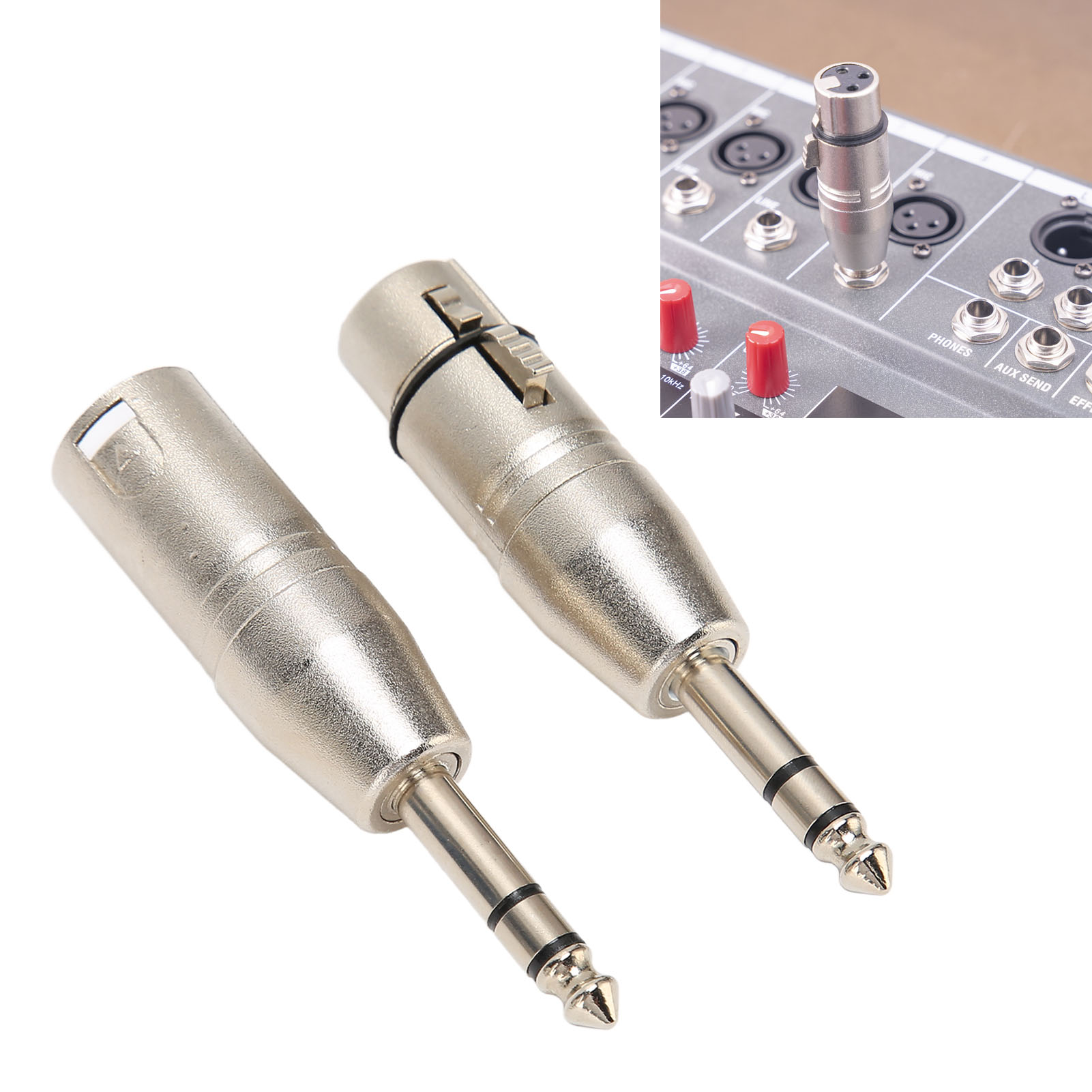 2Pcs 1/4 Inch TRS to XLR Adapt - Cable Xlr Balanced recensie en prijs