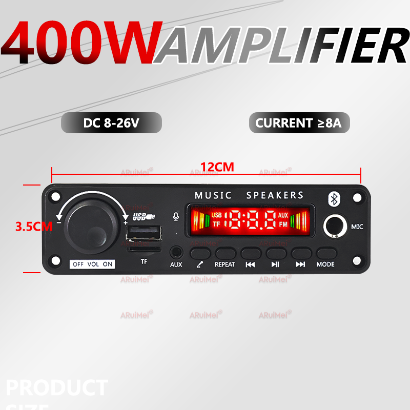 400W DIY Home Digital Amplifie - Audio Music Volume recensie en prijs